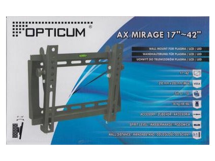 OPTICUM MIRAGE 42 17"- 42" držák TV – 24365.cz