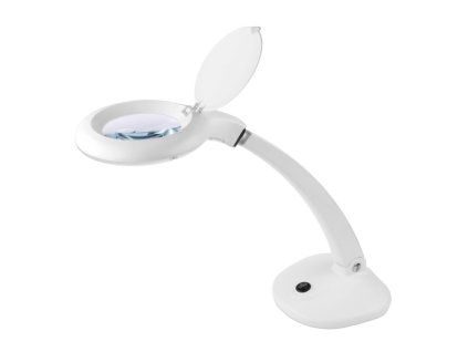 Stolní lampa s lupou REBEL NAR0298-2 3D + 12D, 6W (30x2835SMD) – 24365.cz