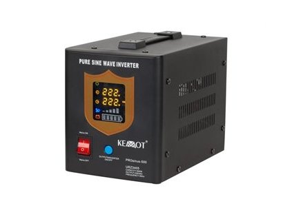 "BAZAR" Zdroj záložní KEMOT URZ3405B PROsinus 500W 12V – 24365.cz