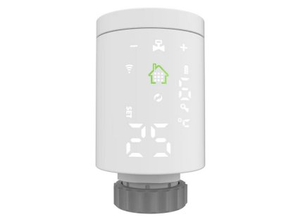 Smart termostatická hlavice Openbox SAP2024 ZigBee – 24365.cz