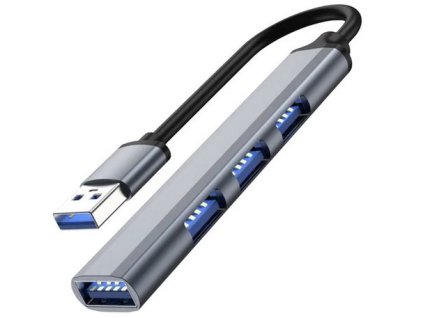 USB HUB- 4 porty 1x 3.0 + 3x 2.0 Izoxis 21940 – 24365.cz