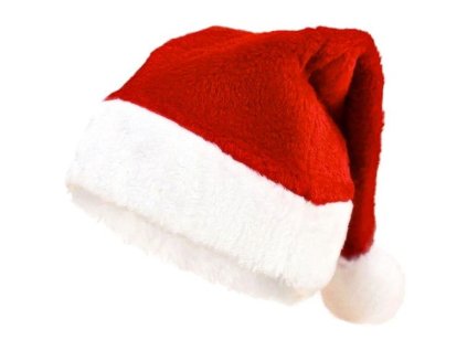 Vánoční čepice Santa s bambulí luxusní Ruhhy 22556 – 24365.cz