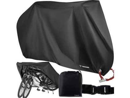 Ochranná plachta na kolo, motorku 190x110x68cm černá Trizand 22271 – 24365.cz