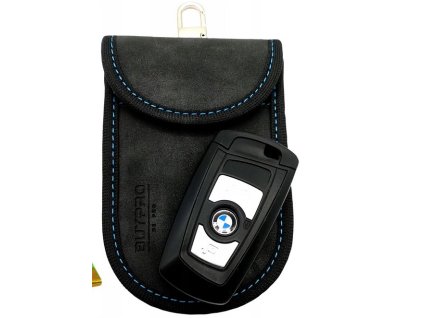 RFID Stop ochranné stíněné pouzdro na klíče do auta BUYPRO carbon – 24365.cz