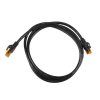 UTP Patch Kabel Lexton RJ45 CAT6E 1m 8P8C 1:1 Černý – 24365.cz