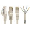SFTP Patch Kabel Neku 2x RJ45 CAT7 PiMF, PE, PoE, 10m, šedý – 24365.cz