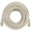 SFTP Patch Kabel Neku 2x RJ45 CAT7 PiMF, PE, PoE, 15m, šedý – 24365.cz