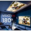 Wi-Fi Smart 4K projektor s Bluetooth reproduktorem Opticum RED VISION X1, Netflix – 24365.cz