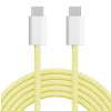 Kabel USB-C / USB-C 60W 1,5 m žlutý Kruger&Matz KM1271-1,5Y Basic – 24365.cz