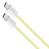 Kabel USB-C / USB-C 60W 1,5 m žlutý Kruger&Matz KM1271-1,5Y Basic – 24365.cz