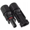 Konektor MC4 sestava samice a samec panelový pro 4/6mm FVE, blistr – 24365.cz