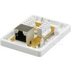 Zásuvka NEKU CAT5E FTP 1 x RJ45 na omítku bílá – 24365.cz