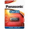 Baterie PANASONIC CR123, 3V Lithium, blist 1ks – 24365.cz