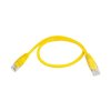 UTP Patch Kabel Lexton RJ45 CAT5E 0,5m 8P8C 1:1 Žlutý – 24365.cz