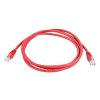 UTP Patch Kabel Lexton RJ45 CAT5E 0,5m 8P8C 1:1 Červený – 24365.cz
