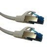 UTP Patch Kabel RJ45 SFTP6A 1,0m Cu 1:1 LSZH Šedý – 24365.cz