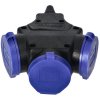 Zásuvka rozbočka 3x 230V (2P + Z /16A/ 230V AC), IP44 ORNO OR-AE-13209 – 24365.cz