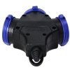 Zásuvka rozbočka 3x 230V (2P + Z /16A/ 230V AC), IP44 ORNO OR-AE-13209 – 24365.cz