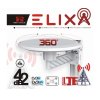Venkovní DVB-T2 anténa OPTICUM ELIXA, LTE, 42dB – 24365.cz