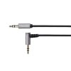 Kabel Audio Kruger&Matz KM0312 úhlový Jack 3.5 stereo propojovací 1m – 24365.cz