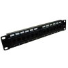 Patch panel 12 portů UTP6 1U 10" krone – 24365.cz