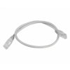 UTP Patch Kabel Lexton RJ45 CAT5E 0,5m 8P8C 1:1 Šedý – 24365.cz