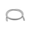 UTP Patch Kabel Lexton RJ45 CAT5E 1m 8P8C 1:1 Šedý – 24365.cz