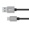 Kabel USB Kruger&Matz KM1263 USB / USB-C 10Gbps 1m černý – 24365.cz