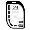 Kabel USB Kruger&Matz KM0324 USB / USB-micro 1m černý – 24365.cz