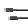 Kabel USB Kruger&Matz KM1261 USB-C / USB-C 100W 2,5m černý – 24365.cz