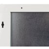 Kovový rozváděč montážní skříň 520*400*140 mm TPR-5S, záda plech, lesklá bílá – 24365.cz
