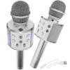 Karaoke mikrofon WS-858 / Izoxis 22188 SILVER – 24365.cz