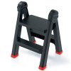 Skládací schůdky TITAN LADDER KLD4565, černá 470 x 435 x 630 mm, max. 150kg – 24365.cz