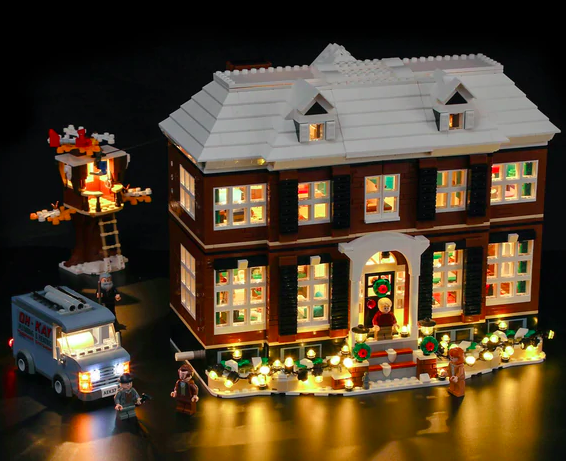 Recenze osvětlení pro LEGO set 21330 Sám doma