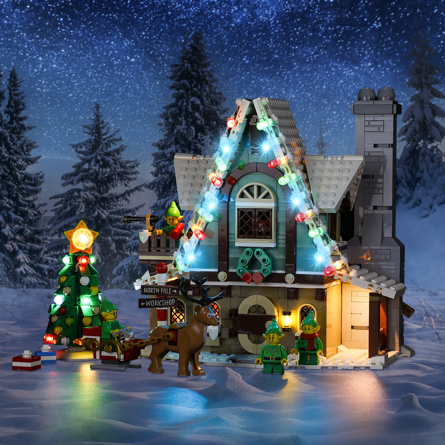 Osvětlení pro vánoční LEGO sady