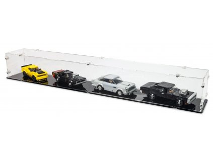 lego speed champions four car display case 11