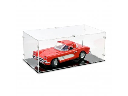 lego 1961 red chevy corvette display case 05 1