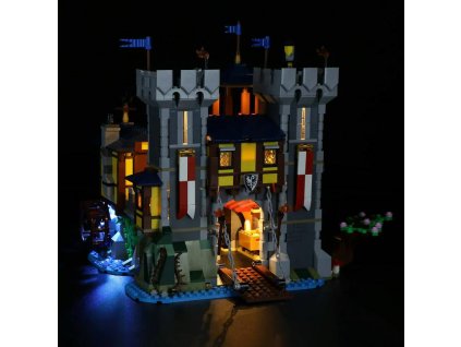 add lights to lego medieval house 700x
