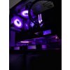 RGB PC větráček ventilátor 120mm 5V 3 pin aRGB, PWM 4pin, 120 × 25 mmm, Ventilátor s LED osvětlením, Plně nastavitelné 5V 3 pin RGB, 800 1600 (±20%) RPM, 180g, Hydro Bearing, 28 dBA, 74 CFM4