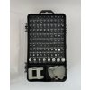 Mini Magnetická sada přesných šroubováků pro opravy mobilů, notebooků, MacBooků, hodinek, brýlí a elektroniky Torx, křížovými, plochými a speciálními bity. Flexibilní a prodlužovací nástavec, magnetický držák bitů.B115 3