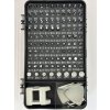 Mini Magnetická sada přesných šroubováků pro opravy mobilů, notebooků, MacBooků, hodinek, brýlí a elektroniky Torx, křížovými, plochými a speciálními bity. Flexibilní a prodlužovací nástavec, magnetický držák bitů.B115 4