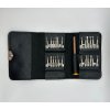 Mini Magnetická sada přesných šroubováků pro opravy mobilů, notebooků, MacBooků, hodinek, brýlí a elektroniky Torx, křížovými, plochými a speciálními bity. Flexibilní a prodlužovací nástavec, magnetický držák bitů.B25 1