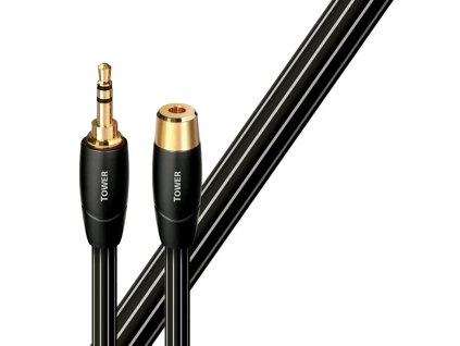 Analógový audio kábel Tower 5.0m 3.5mm Male - 3.5mm Female