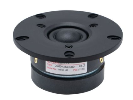 Scan-Speak Discovery D2604/833000 | 1" textilná kalota