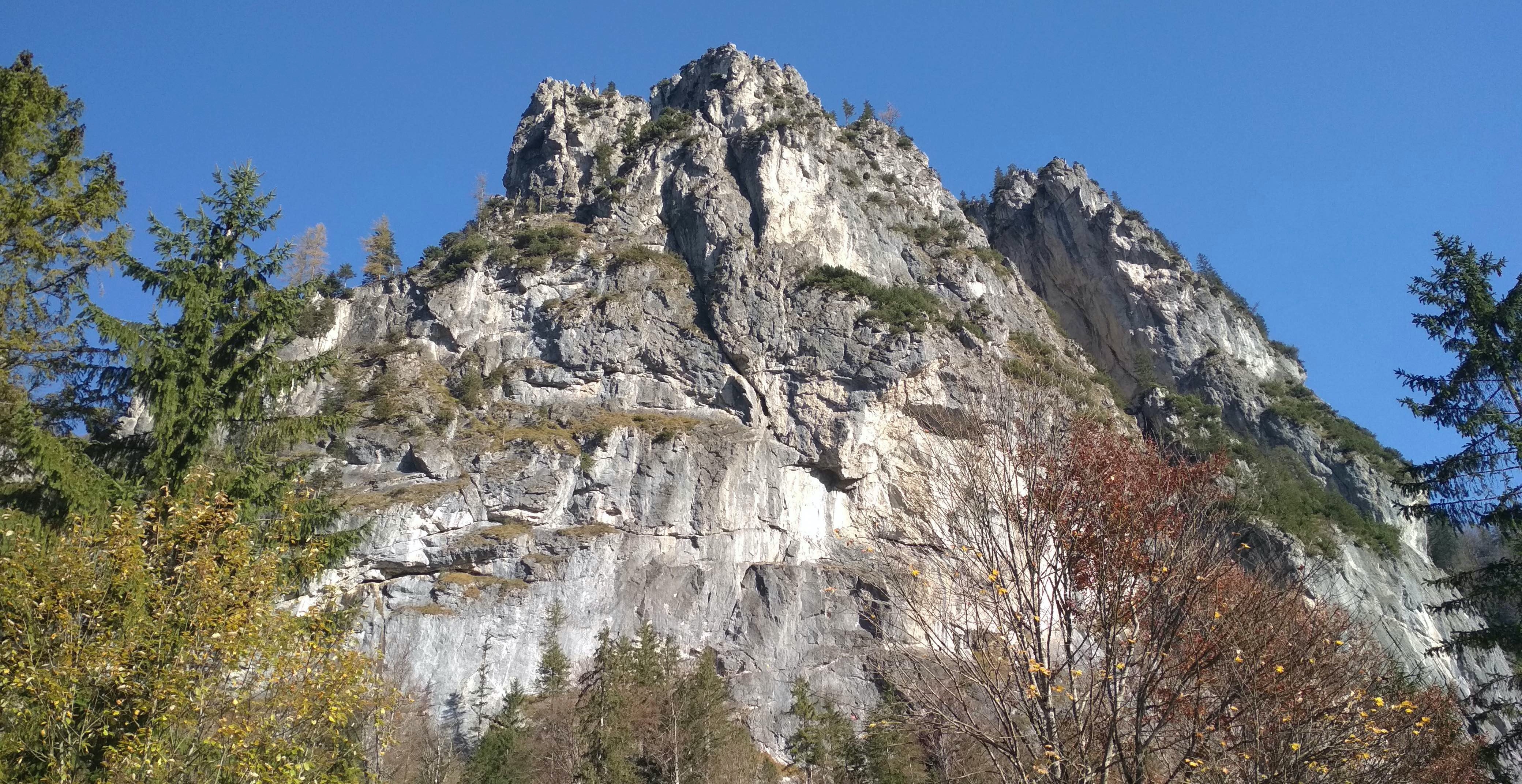 Horolezení v rakouském Kampermaueru.