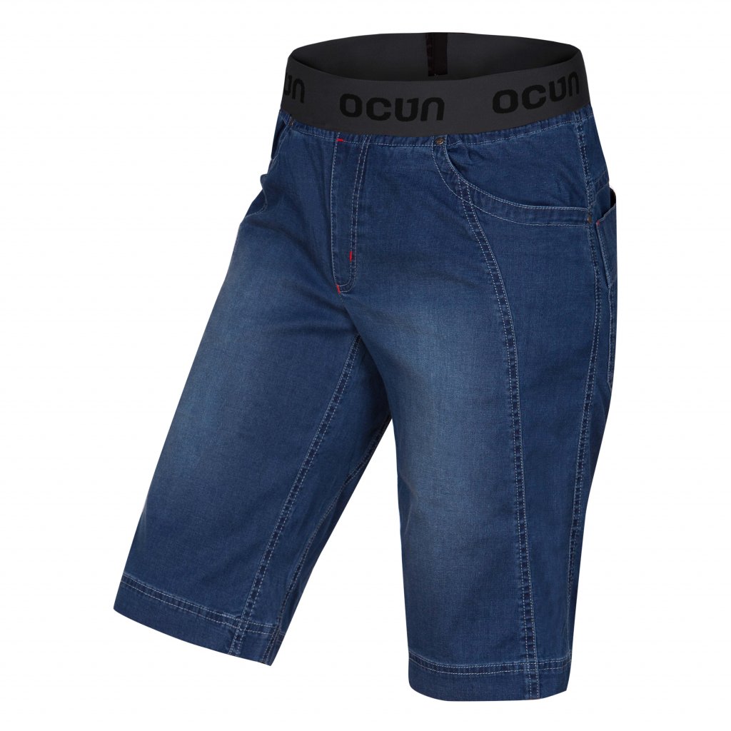 MÁNIA shorts jeans (Barva Dark Blue, Velikost XXL, pohlavi M)