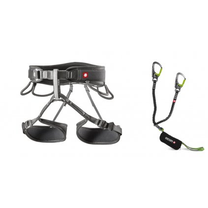 VIA FERRATA TWIST SET (Barva Grey, Velikost XS-M)