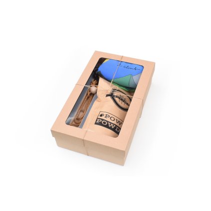 Dárkové tréninkové balení (Barva hangboardu Hnědošedá)