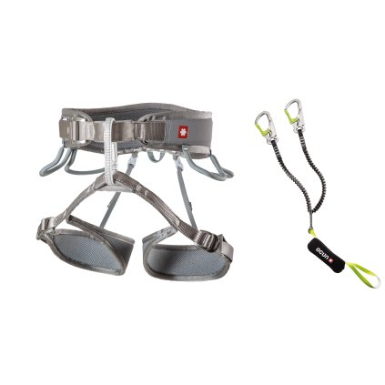 VIA FERRATA TWIST SET (Velikost XS-M, Barva Grey)