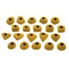FOOTHOLDS SET 1 Bolt-on (Barva Yellow)